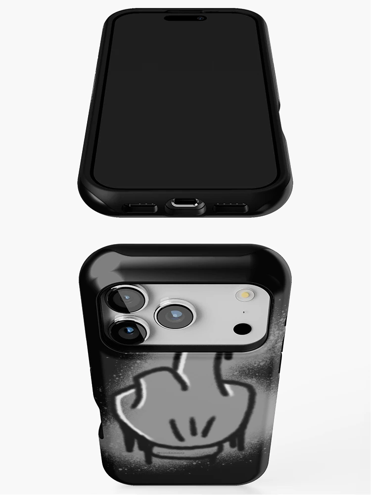 Thumbnail 3 of 4, iPhone Case, Cartoon Hand designed and sold by RooBooCo.