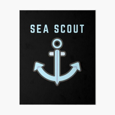 Sea Scout Anchor Art Board Print for Sale by VBRIdesings