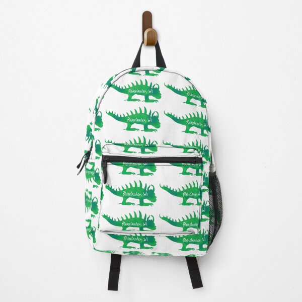 Item preview, HODAG Silhouette Impressionist Green Watercolor Painting  designed and sold by BlueSkyTheory.
