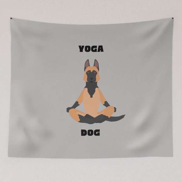 Item preview, Yoga Dog German Shepherd designed and sold by Way Cool Tees.