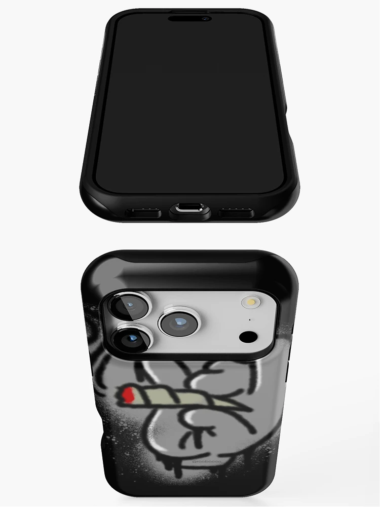 Thumbnail 3 of 4, iPhone Case, Cartoon Hand designed and sold by RooBooCo.