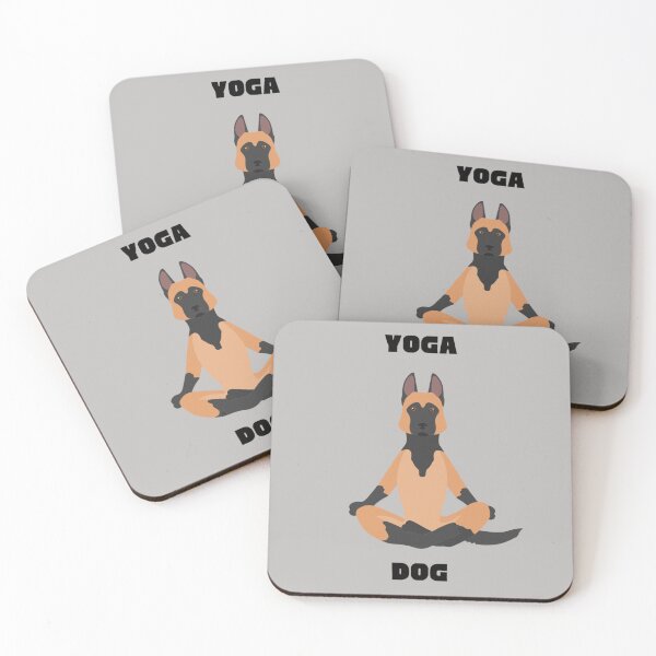 Item preview, Yoga Dog German Shepherd designed and sold by Way Cool Tees.