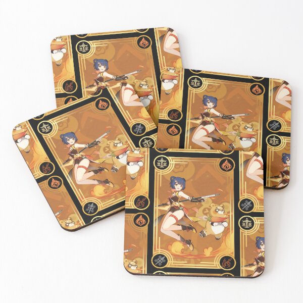 Item preview, Xiangling - Black Border designed and sold by RynTheArtist.
