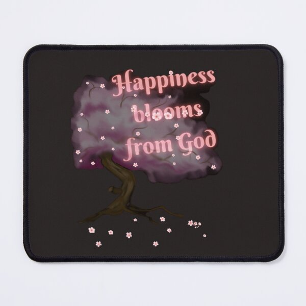 Item preview, Happiness blooms from God designed and sold by Faith-Embolden.