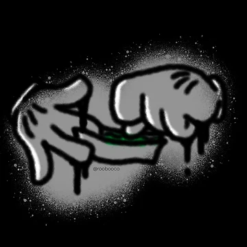 Artwork thumbnail, Cartoon Hand by RooBooCo