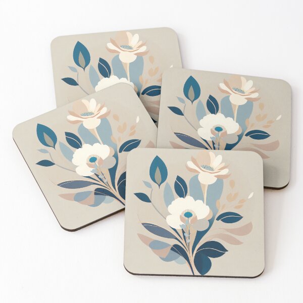Item preview, Boho Floral Design for Minimalist Interiors designed and sold by BohoRhapsody.