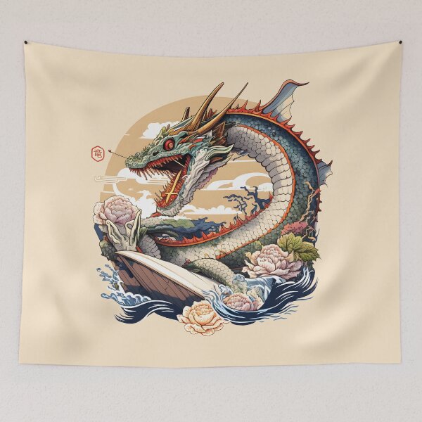 Item preview, Angry Dragon Retro Anime & Fantasy Lover Japanese designed and sold by SecretDicer.