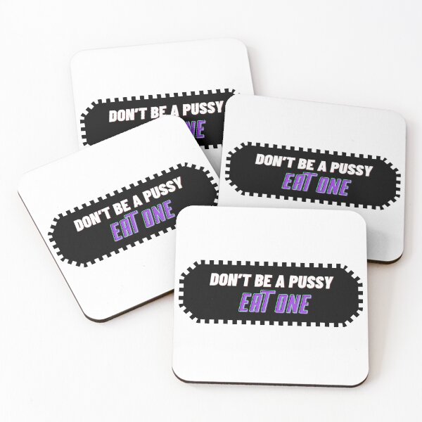 Item preview, Don’t be a pussy eat one Sticker! designed and sold by thewiki lock.