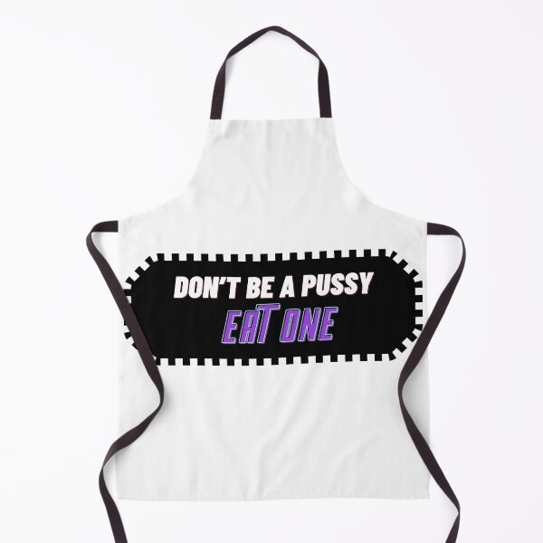 Item preview, Don’t be a pussy eat one Sticker! designed and sold by thewiki lock.