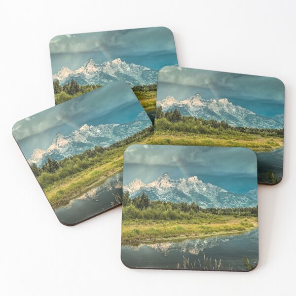 Item preview, Grand Tetons - a storm brewing designed and sold by WhereTheyWander.