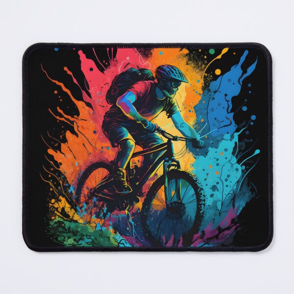 Item preview, MTB Mountain Bike Downhill Art designed and sold by togetherShirts.