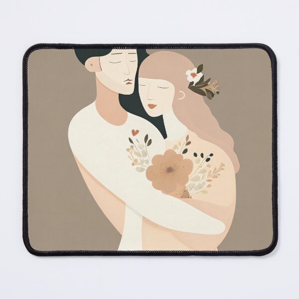 Item preview, Minimalist Boho Loving Couple designed and sold by BohoRhapsody.