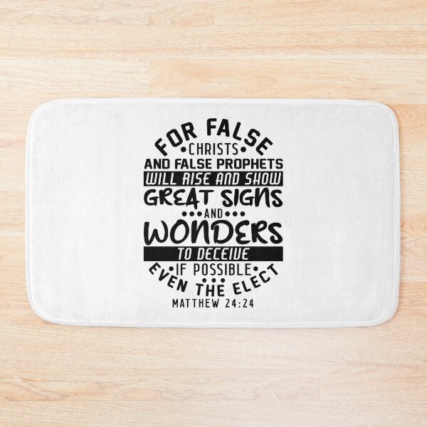 Item preview, Matthew 24:24 False Christs And False Prophets designed and sold by plushism.
