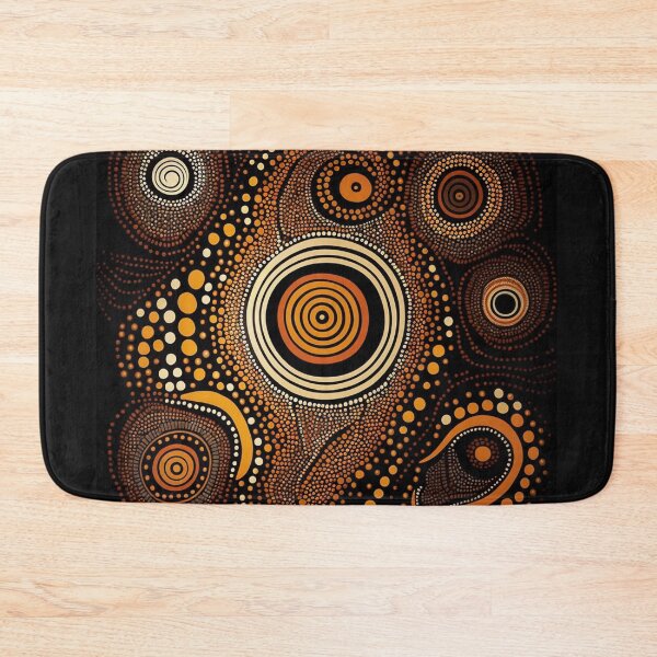 Item preview, Australian Aboriginal styled dot painting artwork designed and sold by SvarunPogani.