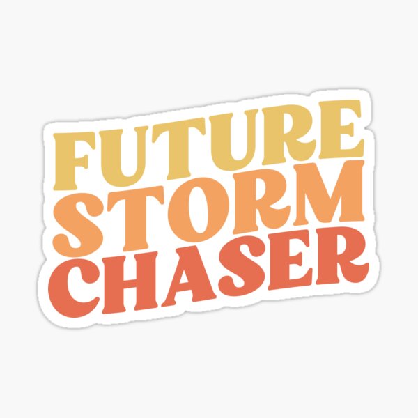 Vista previa del artículo con la obra «Future Storm Chaser Divertido meteorólogo Storm Chasing Humor REGALO», diseñado y vendido por SharpThreadZ.