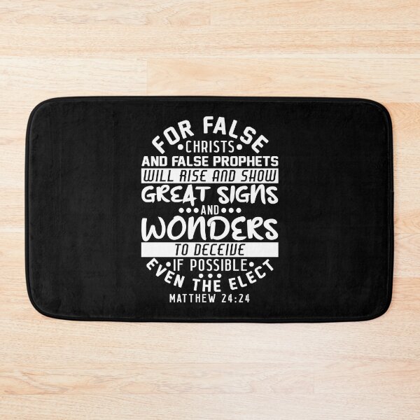 Item preview, Matthew 24:24 False Christs And False Prophets designed and sold by plushism.