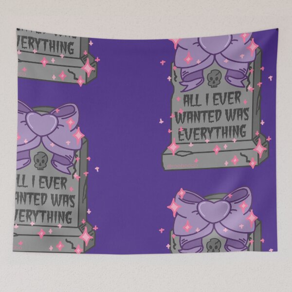 Item preview, All I Ever Wanted Was Everything designed and sold by RooBooCo.
