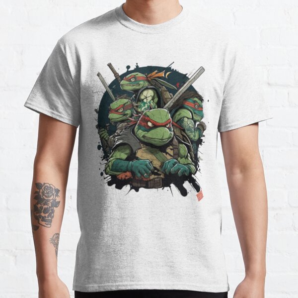 Mademark x Teenage Mutant Ninja Turtles - Original Teenage Mutant Ninja Turtles Classic Raph & Donnie Raglan Baseball Tee