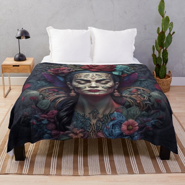 Item preview, Ghostly day of the dead woman designed and sold by XCentric00.