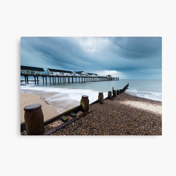 Southward Pier Canvas Print