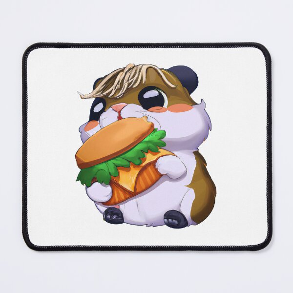 Item preview, Hamster eating Hamburger designed and sold by BillieWonka.