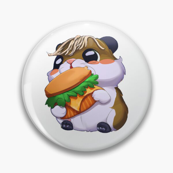 Item preview, Hamster eating Hamburger designed and sold by BillieWonka.