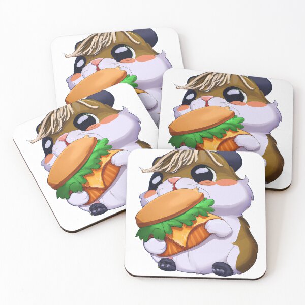 Item preview, Hamster eating Hamburger designed and sold by BillieWonka.
