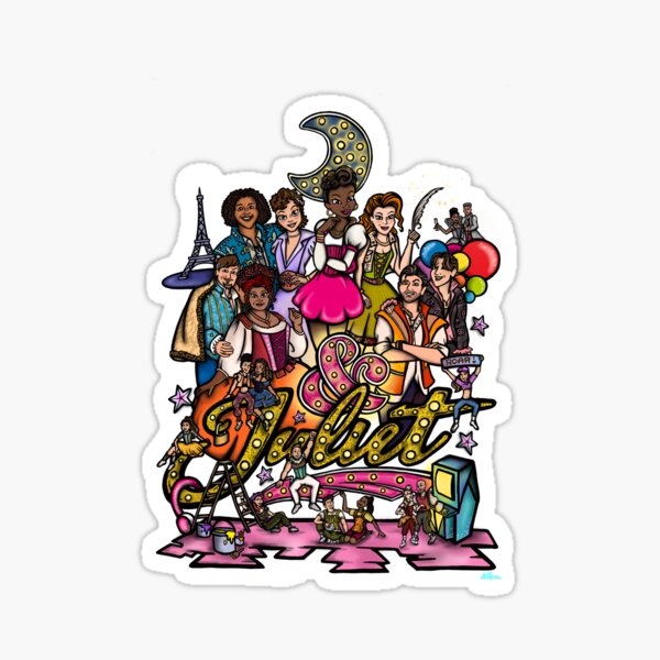  JULIET Sticker Set – Broadway Merchandise Shop by Creative Goods