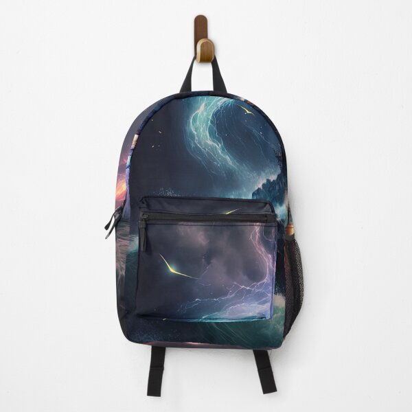 Item preview, Lighthouse in a storm designed and sold by artyficial-.