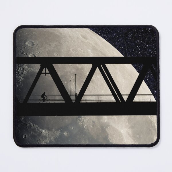 Item preview, Space Station Bridge Near the Moon designed and sold by Caregiverology.