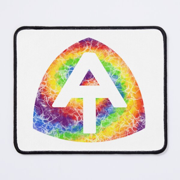 Item preview, Appalachian Trail hangtag rainbow tie dye designed and sold by Deedy Studio.
