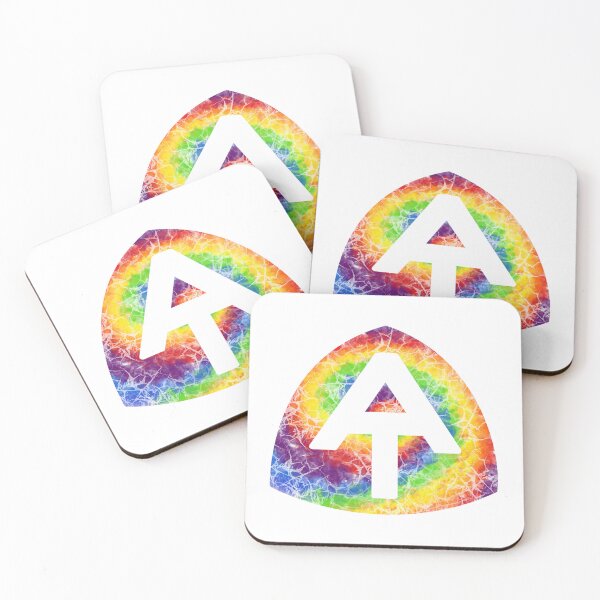 Item preview, Appalachian Trail hangtag rainbow tie dye designed and sold by Deedy  Studio.