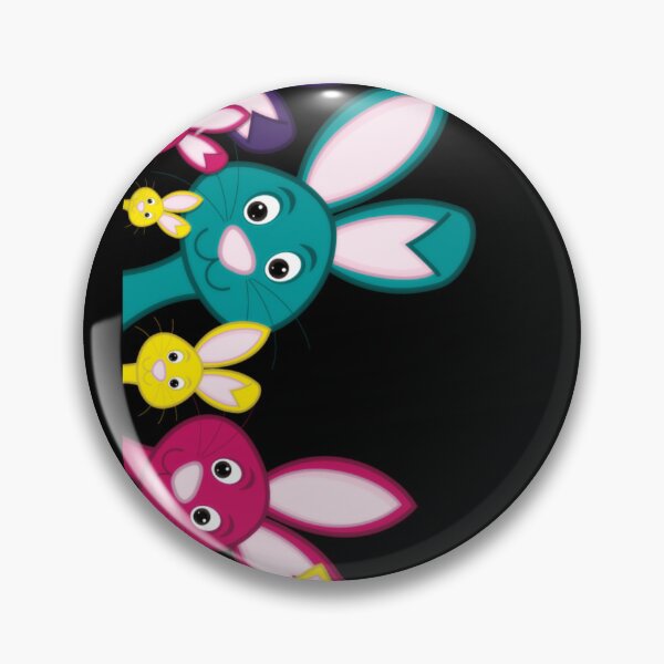 Item preview, Colorful rabbits designed and sold by zeljana0504.