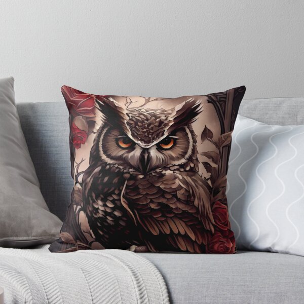 Item preview, Tattoo Owl designed and sold by TourDePassion.