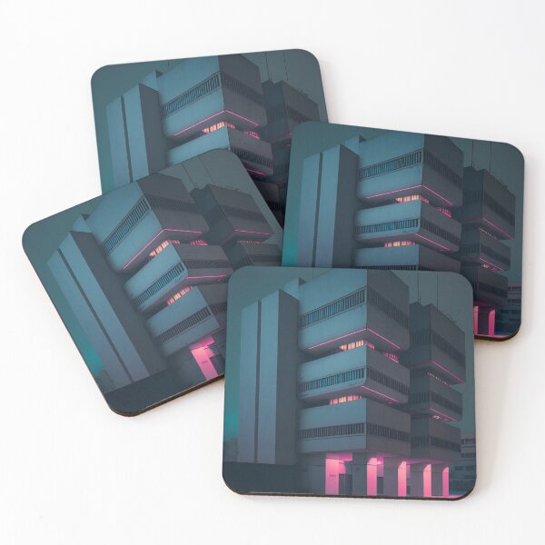 Item preview, When Brutalism Meets Neon: The Intersection of Raw Power and Vibrant Energy. designed and sold by BrutalistWorld.