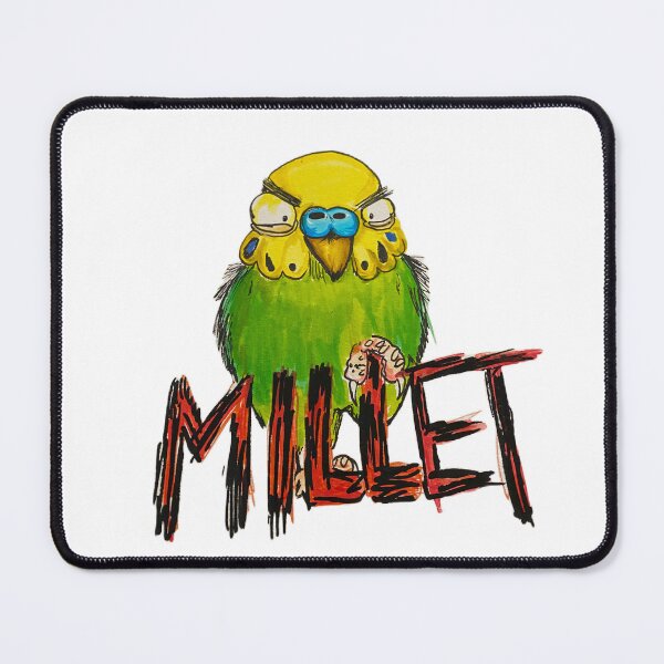 Item preview, Budgie Millet Fiend designed and sold by Fabricatorfever.