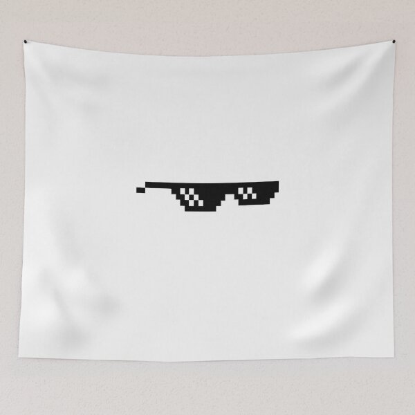 Item preview, PIXEL GLASSES deal with it meme designed and sold by MartilloVa.