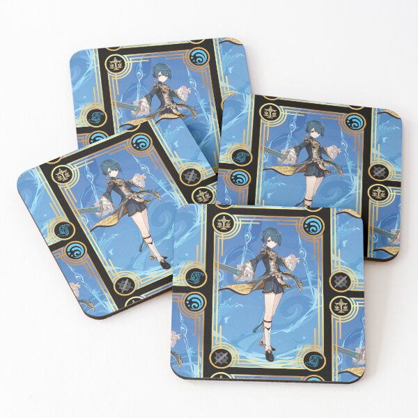 Item preview, Xingqiu - Black Border designed and sold by RynTheArtist.