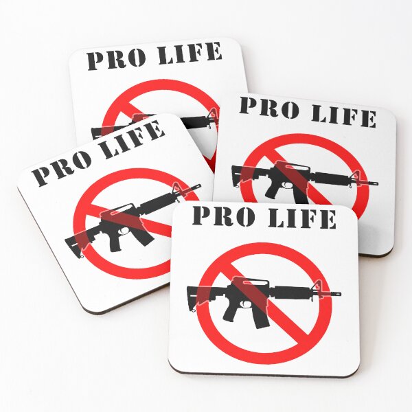 Item preview, Pro Life Ban Assault Weapons - Circle Slash Design by CH3Media designed and sold by CH3Media.