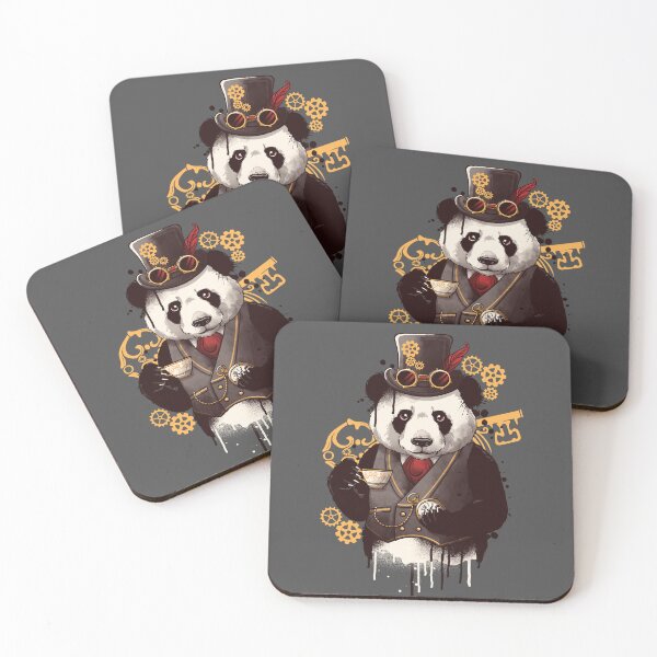 Item preview, Steampunk panda designed and sold by NemiMakeit.