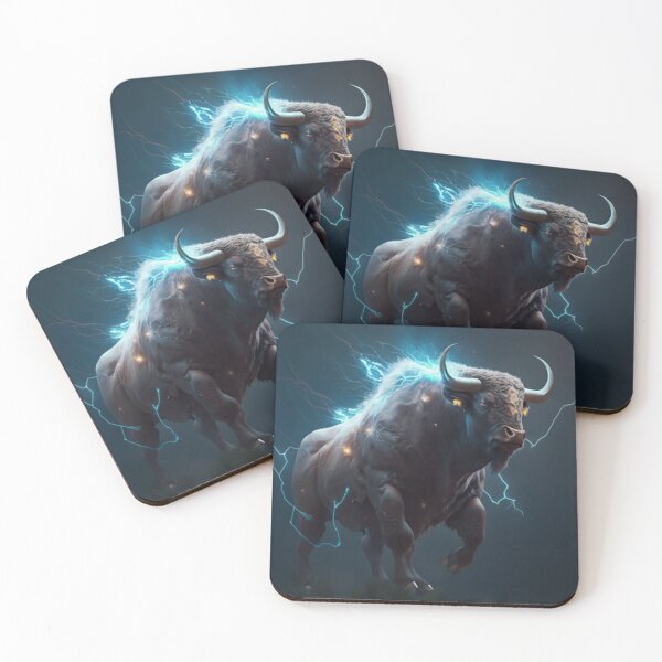 Item preview, The brahma bull designed and sold by RadiantBrushes.