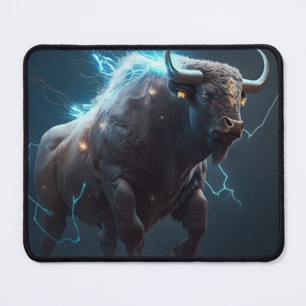 Item preview, The brahma bull designed and sold by RadiantBrushes.