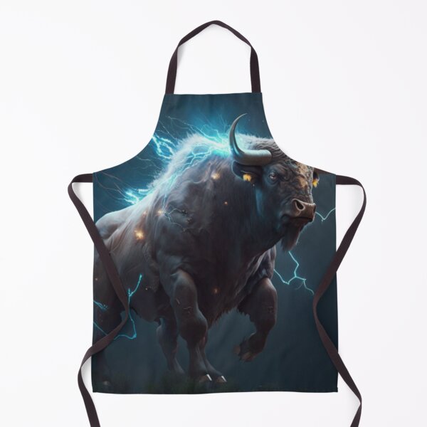 Item preview, The brahma bull designed and sold by RadiantBrushes.
