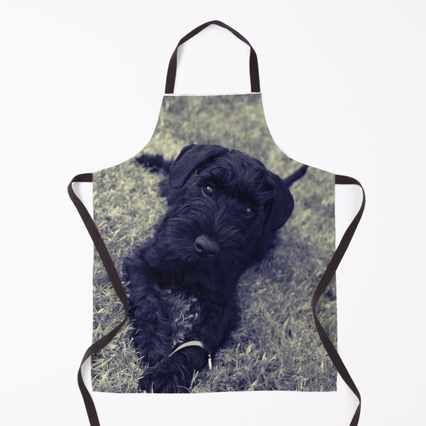 Item preview, Vintage B&W Affenpinscher Dog Park Print designed and sold by TheWildFlix.