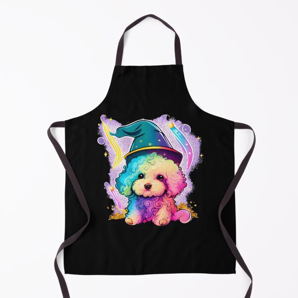 Item preview, Poodle Dog Wizard Witch Kawaii designed and sold by Leonardo Palumbo.