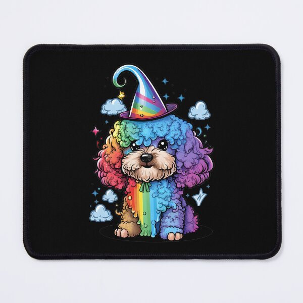 Item preview, Poodle Dog Wizard Witch Kawaii designed and sold by Leonardo Palumbo.