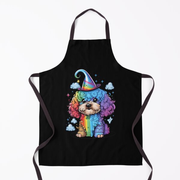 Item preview, Poodle Dog Wizard Witch Kawaii designed and sold by Leonardo Palumbo.