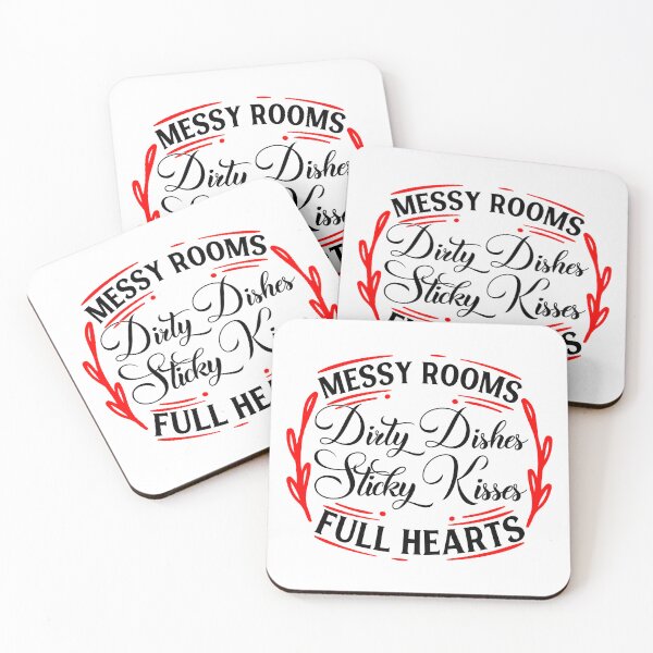 Item preview, Messy Rooms Dirty Dishes Sticky Kisses designed and sold by Sick Creativity.