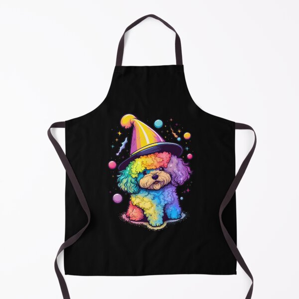 Item preview, Poodle Dog Wizard Witch Kawaii designed and sold by Leonardo Palumbo.