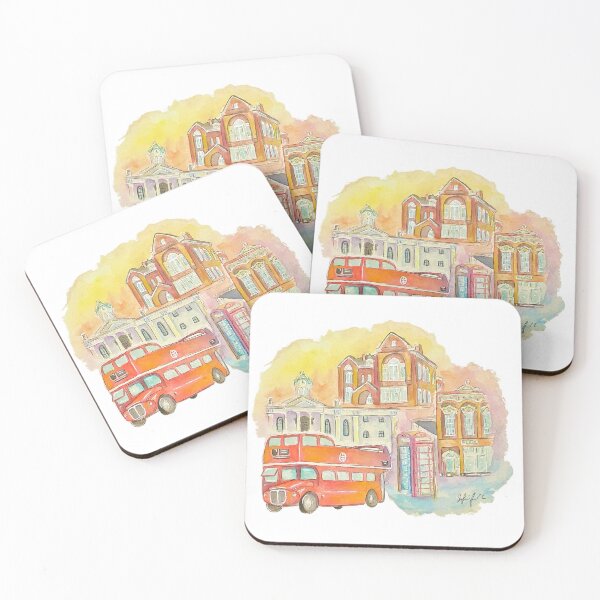 Item preview, Oxford Mississippi Rainbow Watercolor designed and sold by Sylvi Alexander.